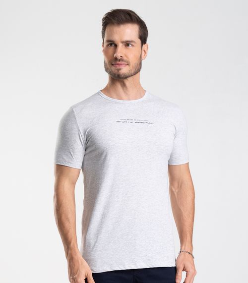 Camiseta Masculina Select Cinza