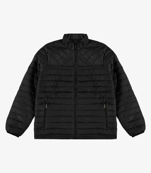 Jaqueta Masculina Plus Size Microfibra Diametro Preto