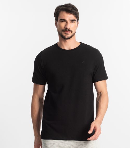 Camiseta Masculina Básica Diametro Preto