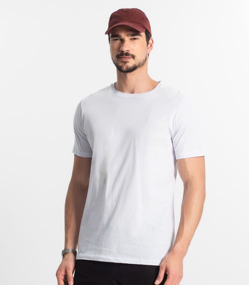 Camiseta Masculina Básica Diametro Branco
