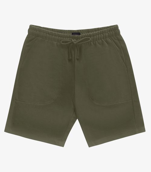 Bermuda de Moletom Masculina Diametro Verde