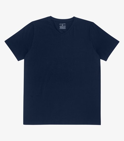 Camiseta Plus Size Masculina Diametro Azul