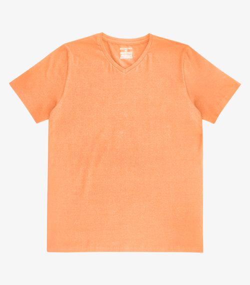 Camiseta Plus Size Masculina Diametro Laranja