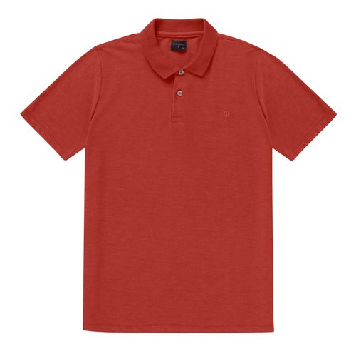 Polo Básica Masculina Diametro Vermelho
