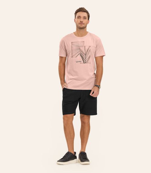 Bermuda Masculina Moletinho Gorgurinho Diametro Preto