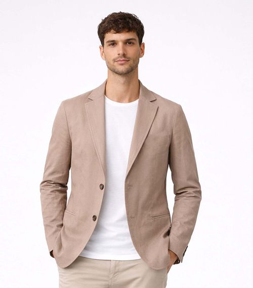 Blazer Masculino Diametro Marrom