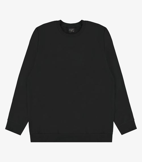 Moletom Masculino Felpado Básico Diametro Preto