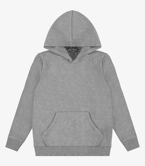 Moletom Masculino Com Capuz Básico Diametro Cinza