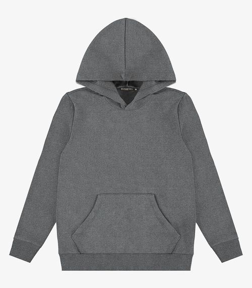 Moletom Masculino Com Capuz Básico Diametro Cinza