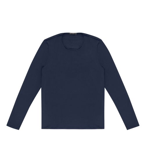 Camiseta Masculina Manga Longa Térmica Diametro Azul