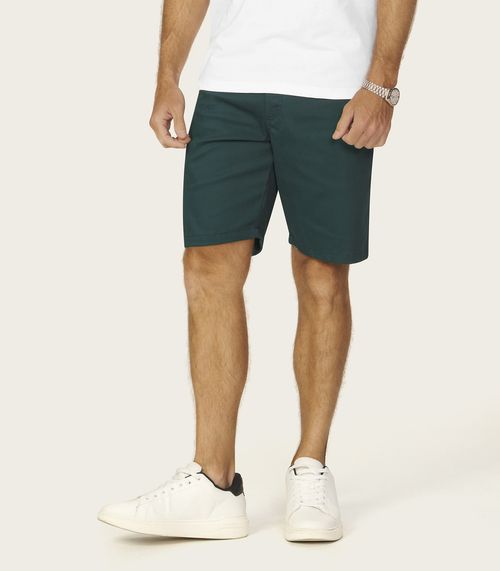 Bermuda Masculina Sarja Cotton Diametro Verde