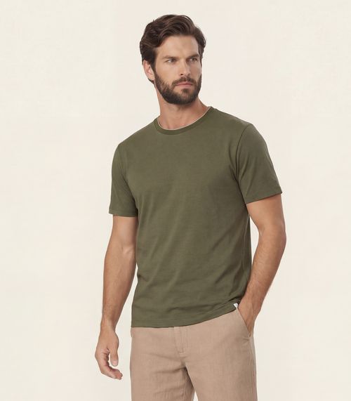 Camiseta Masculina Malha Dynamic Diametro Verde